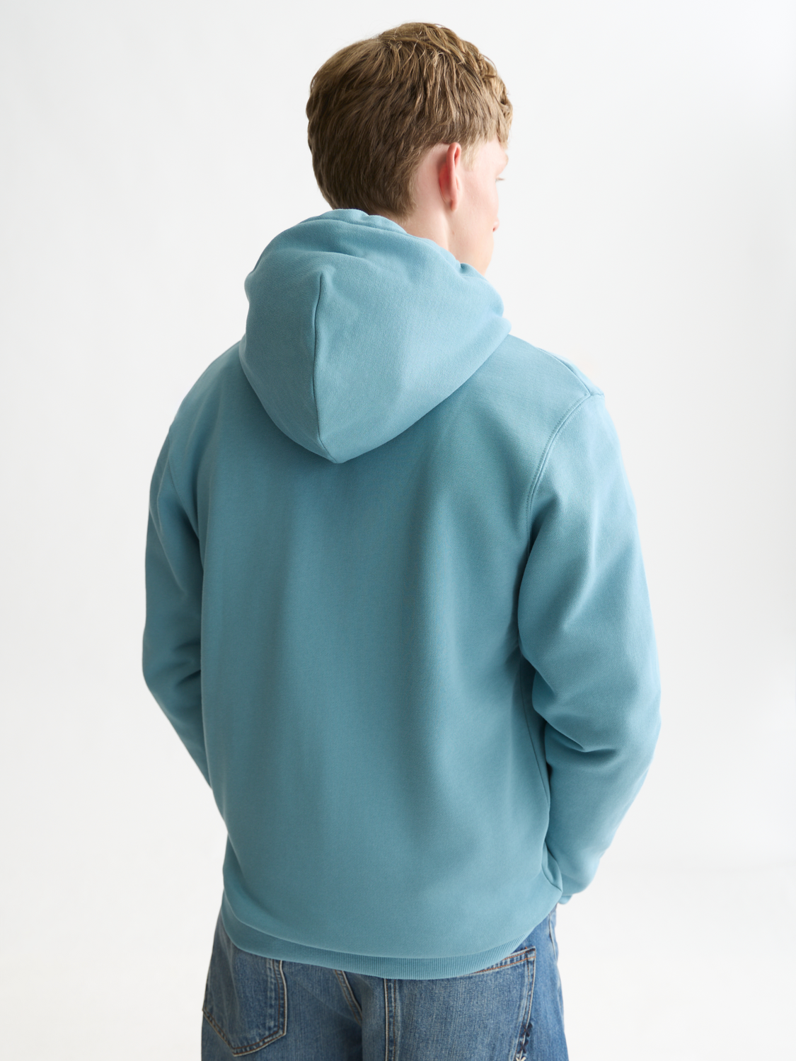 Logo Cotton Zip-Up Hoodie