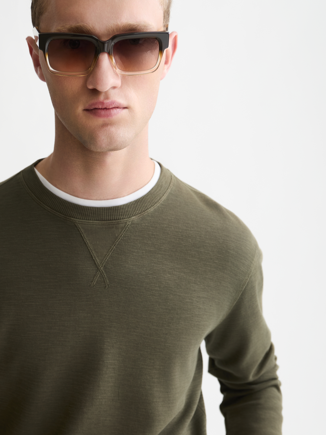Garment-Dyed Organic Cotton Sweatshirt