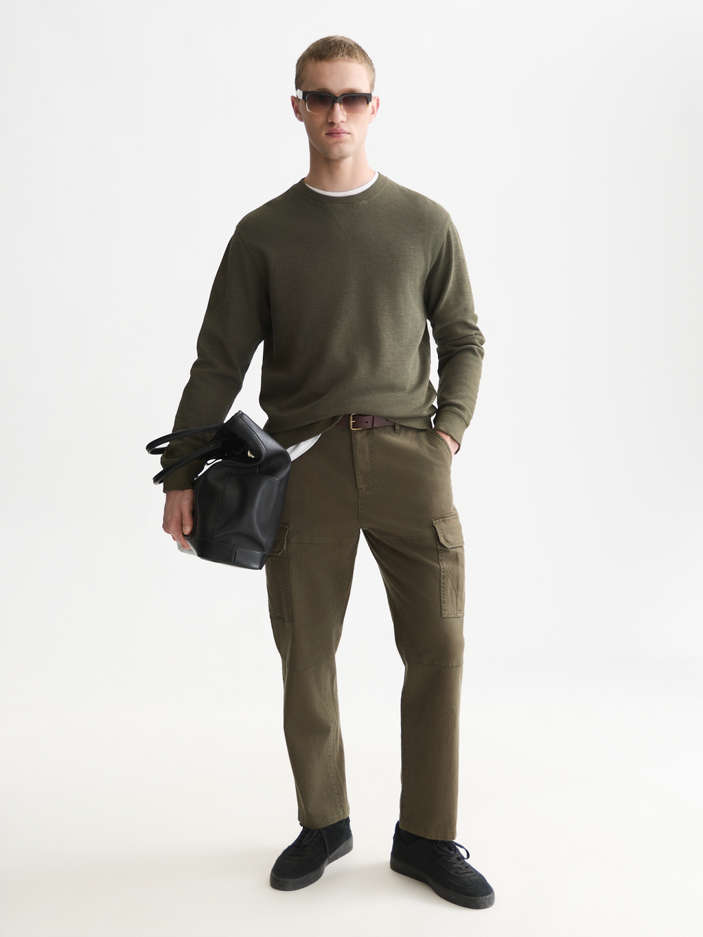 Garment-Dyed Organic Cotton Sweatshirt