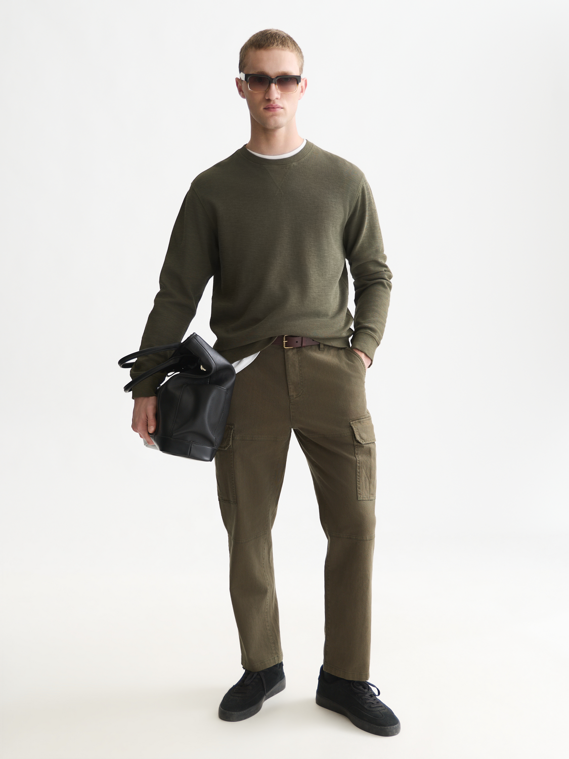 Garment-Dyed Organic Cotton Sweatshirt