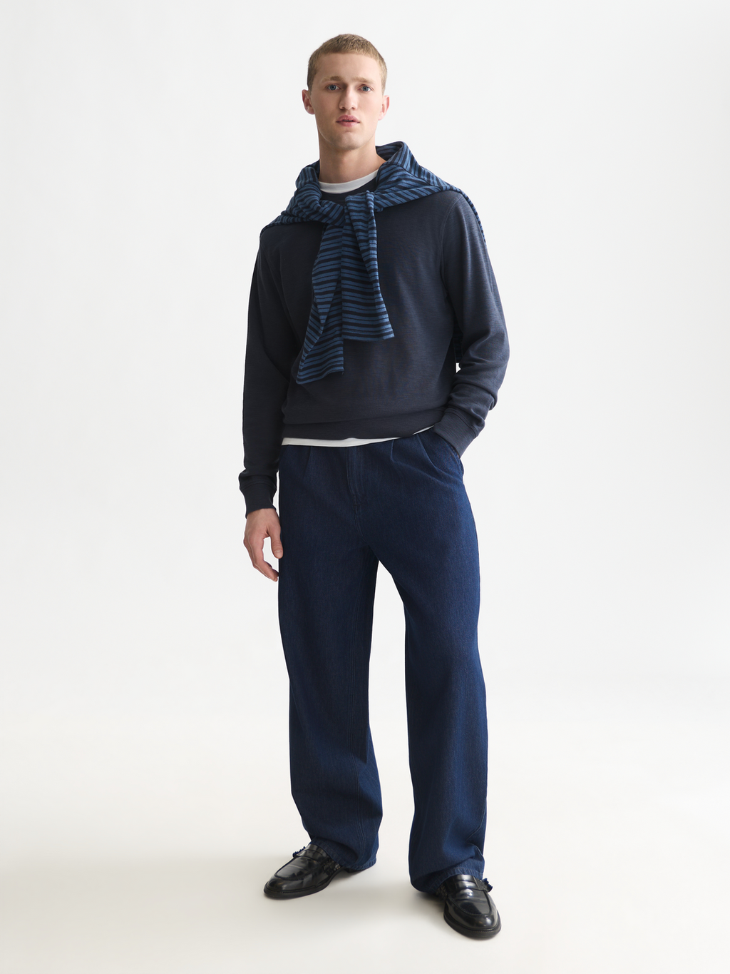 Garment-Dyed Organic Cotton Sweatshirt
