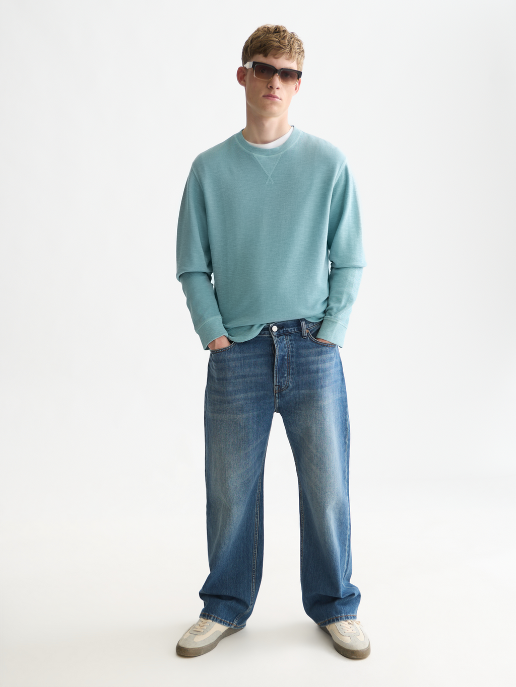 Garment-Dyed Organic Cotton Sweatshirt