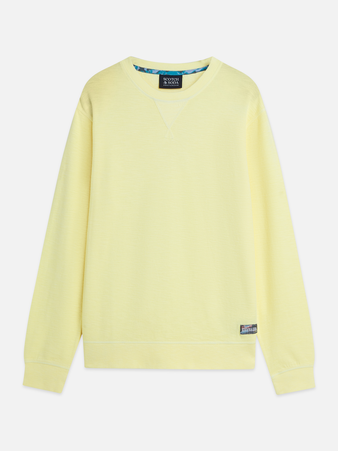 Garment-dye sweatshirt
