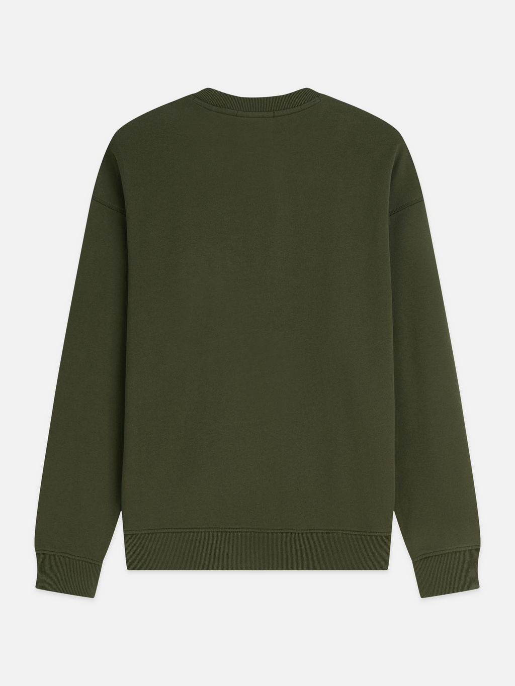 Embroidered artwork relaxed sweatshirt