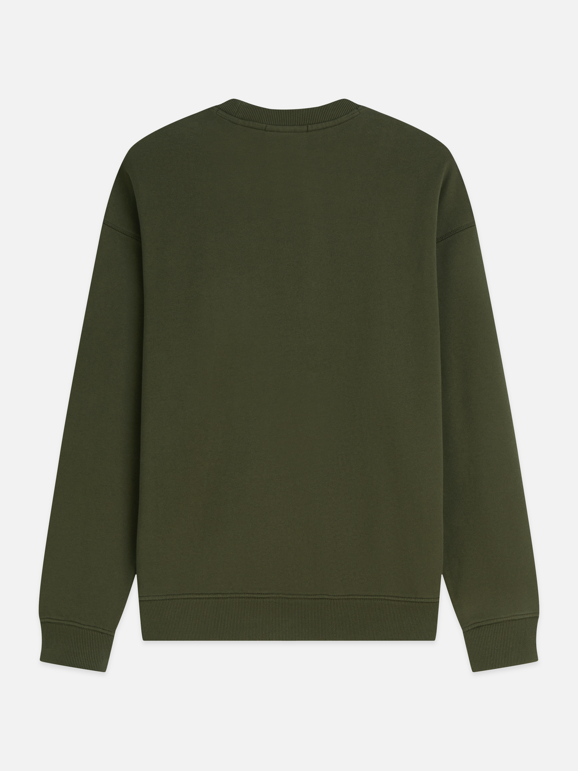 Embroidered artwork relaxed sweatshirt