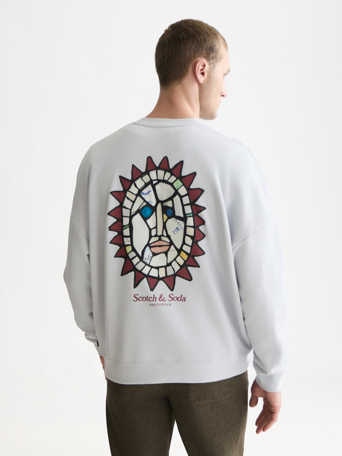 Artwork relaxed sweatshirt