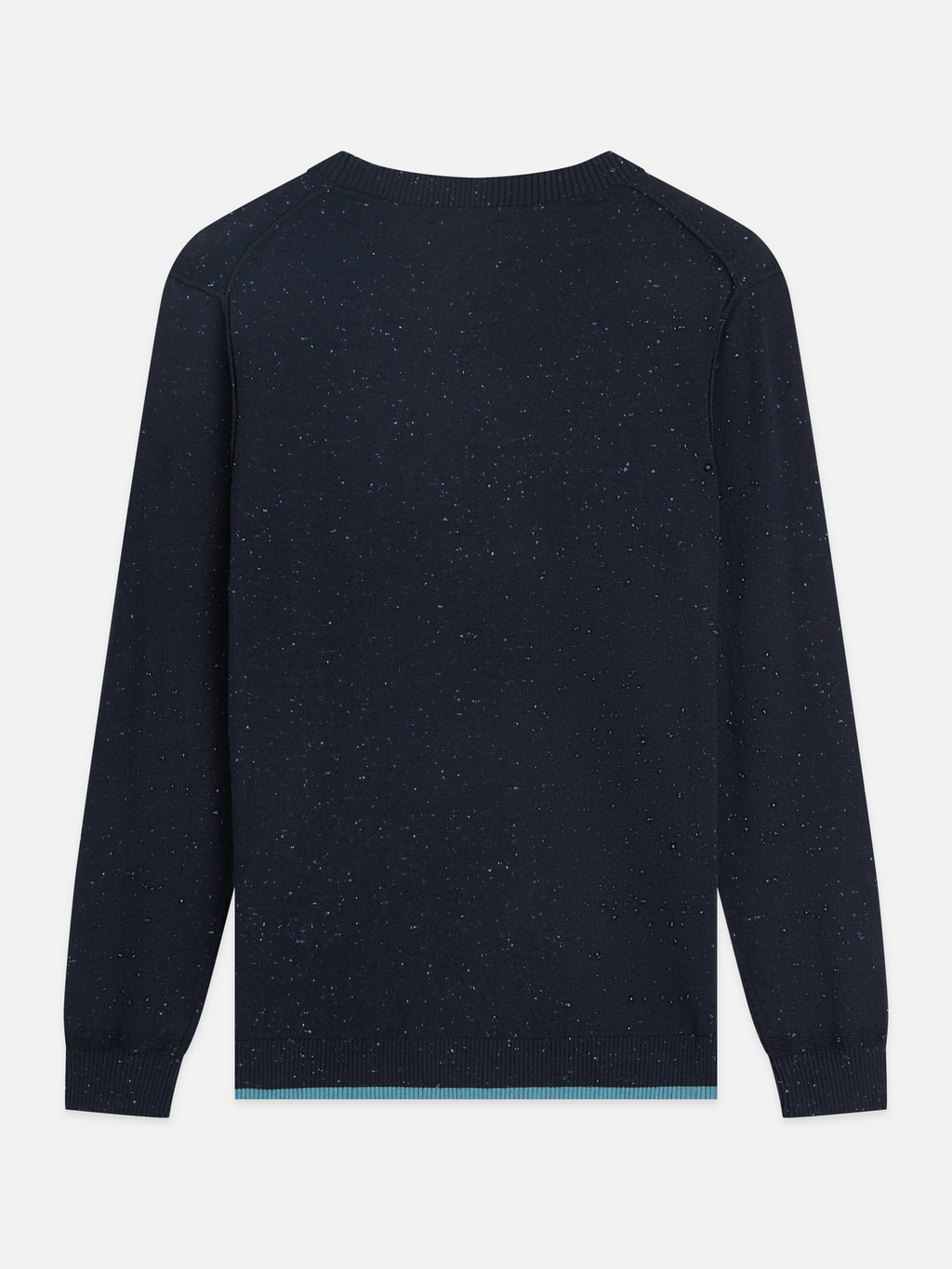 Speckled Wool-Blend Pullover