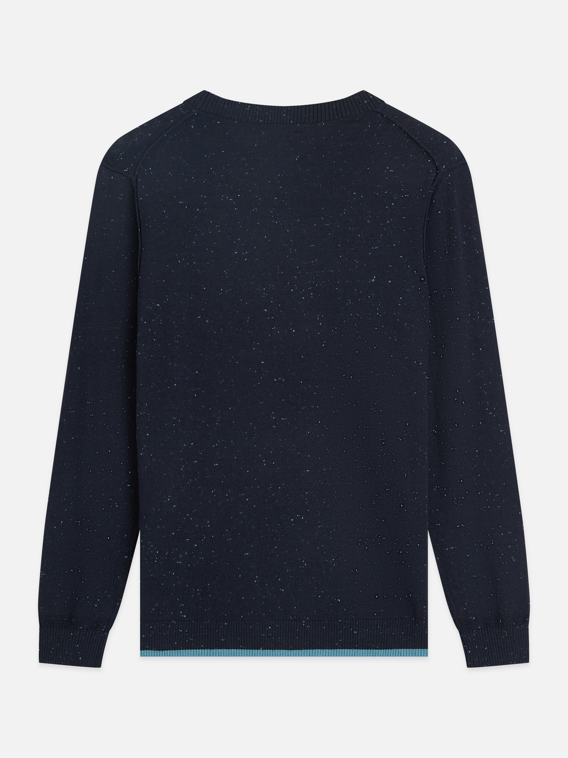 Speckled Wool-Blend Pullover