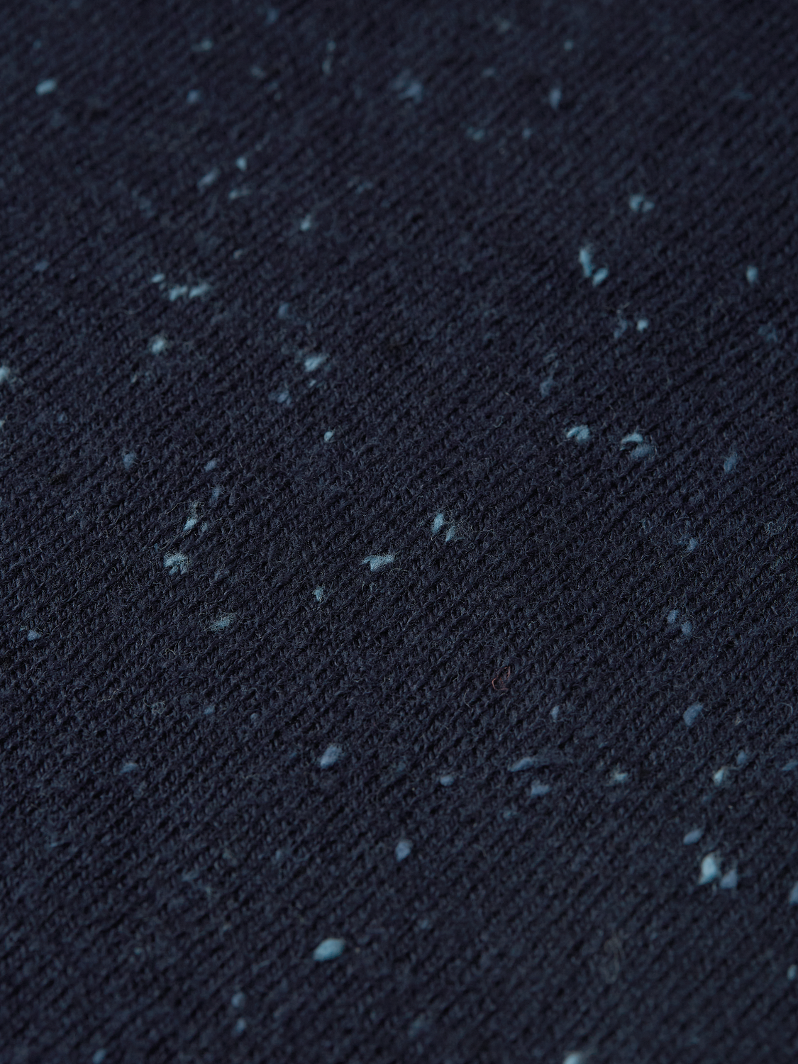Speckled Wool-Blend Pullover