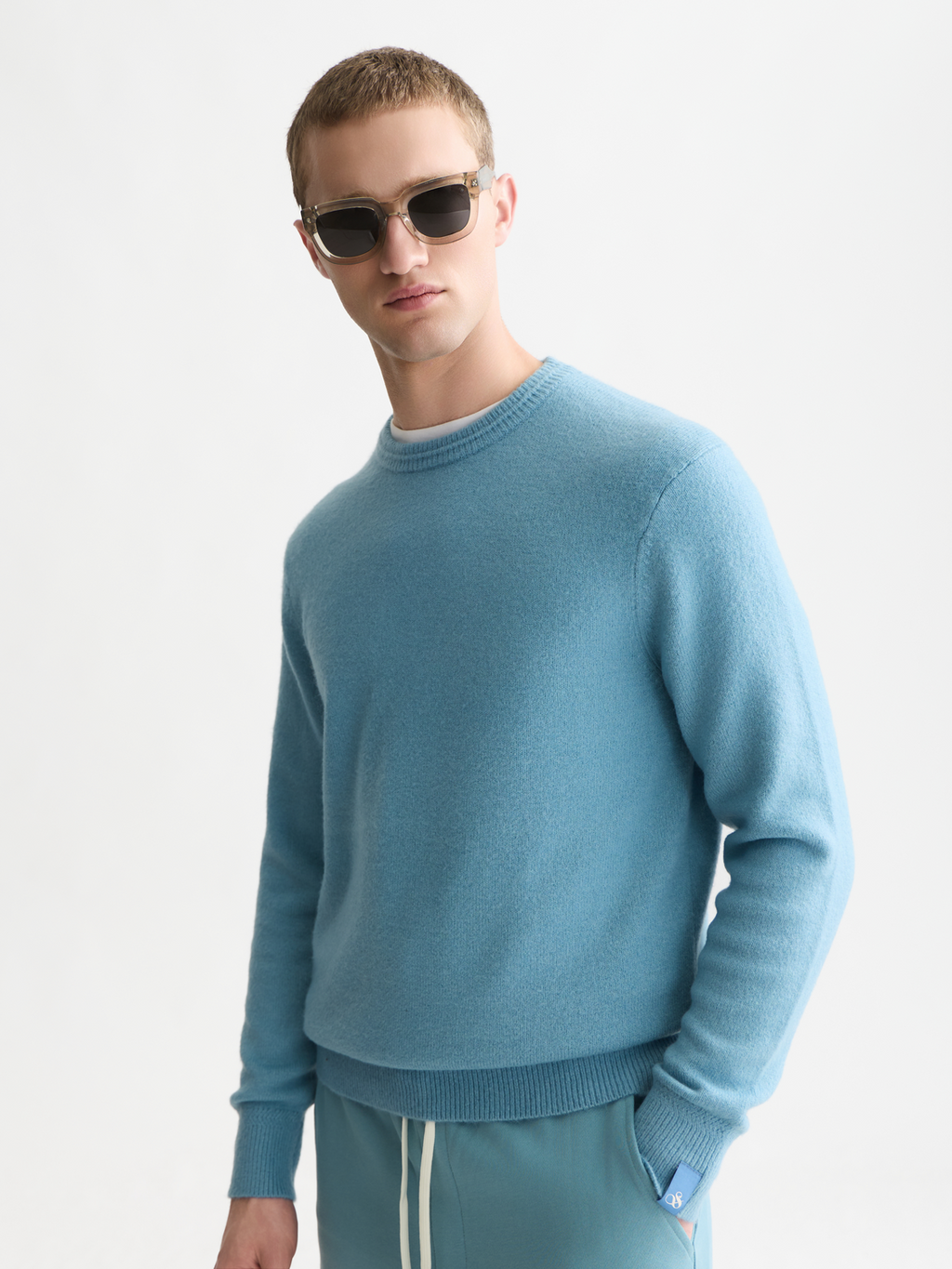 Soft Knit Wool-Blend Pullover