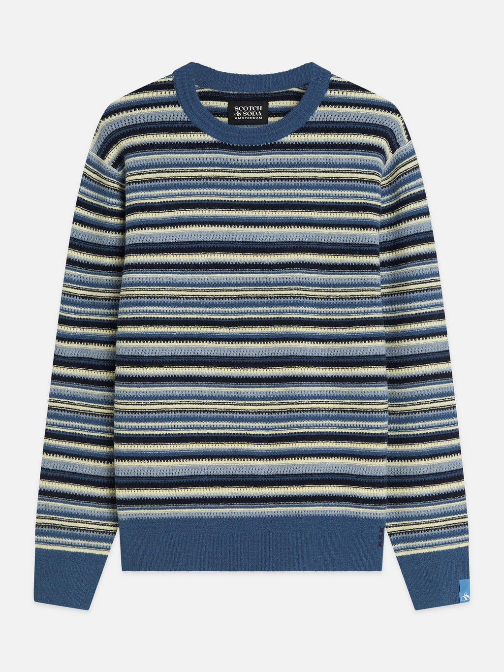 Soft knit stripe pullover