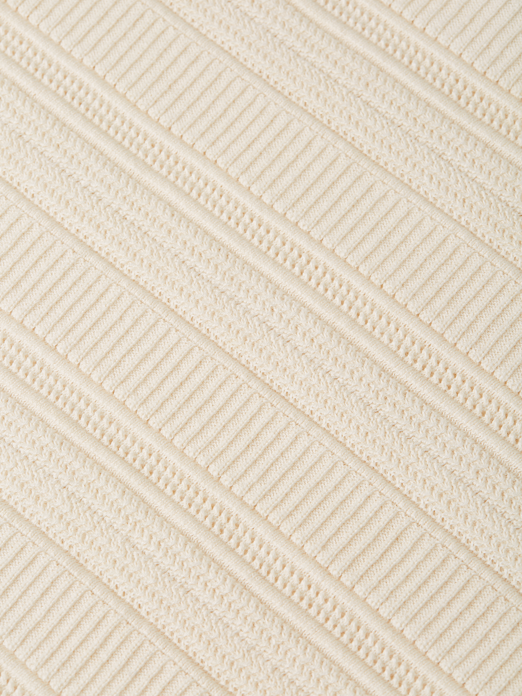 Structured knitted polo