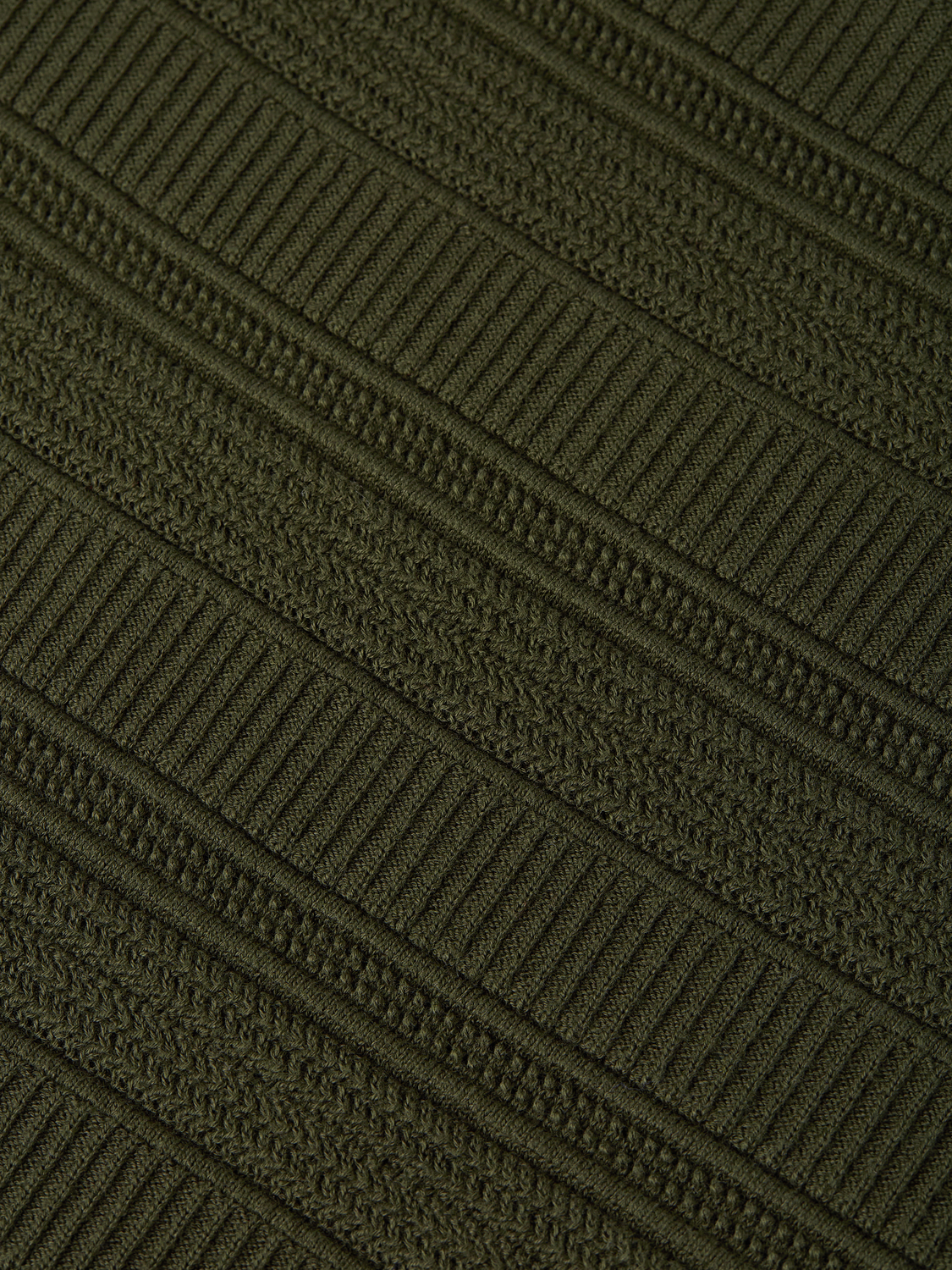 Structured knitted polo