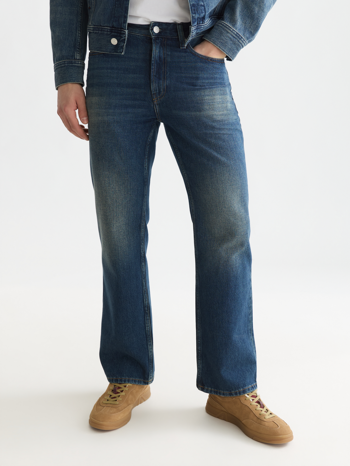 The Beat flared denim
