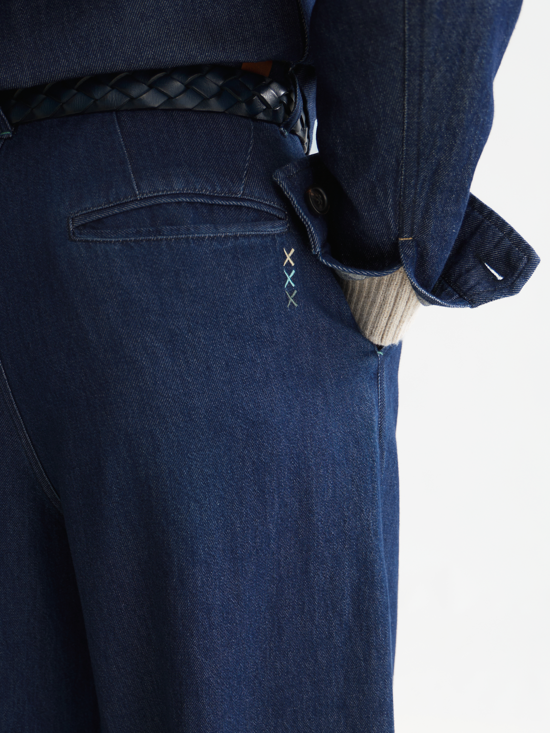 Cotton Chino Loose Denim