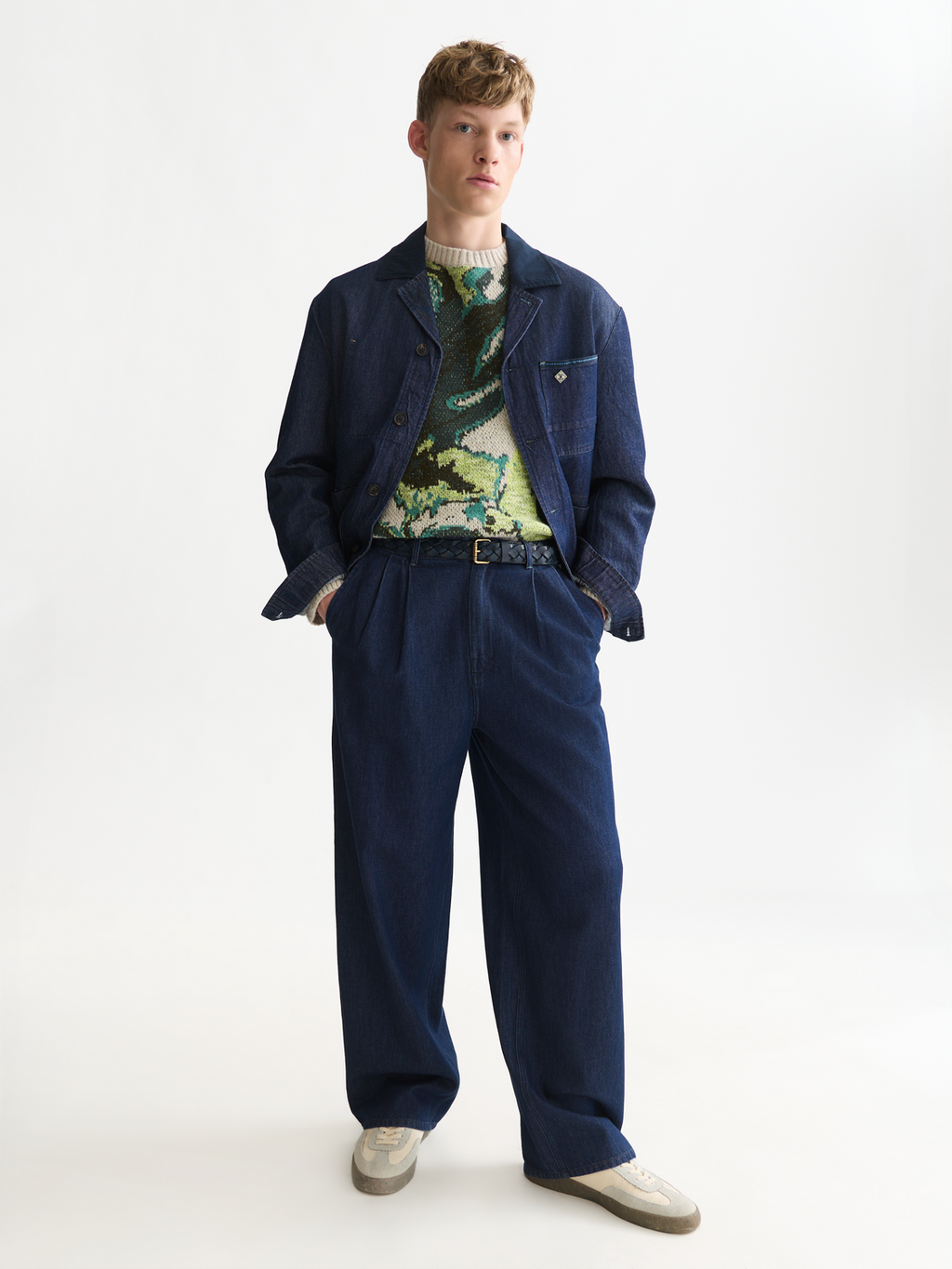 Cotton Chino Loose Denim