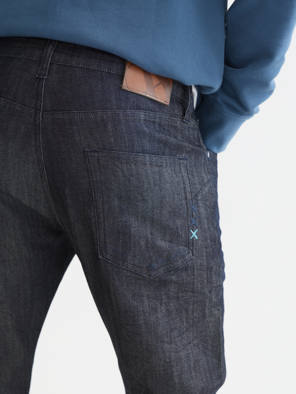 The Zee straight denim
