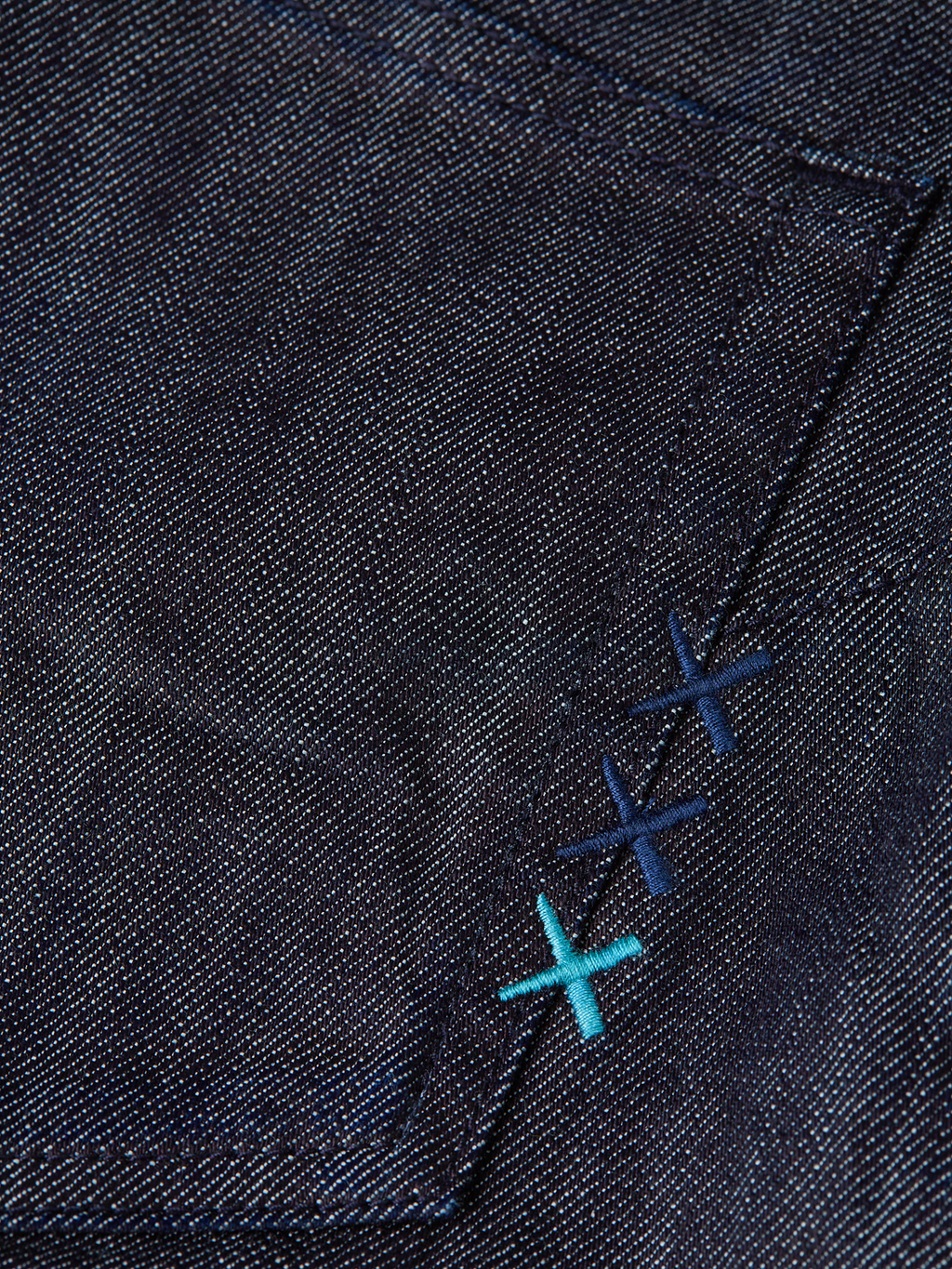 The Zee straight denim