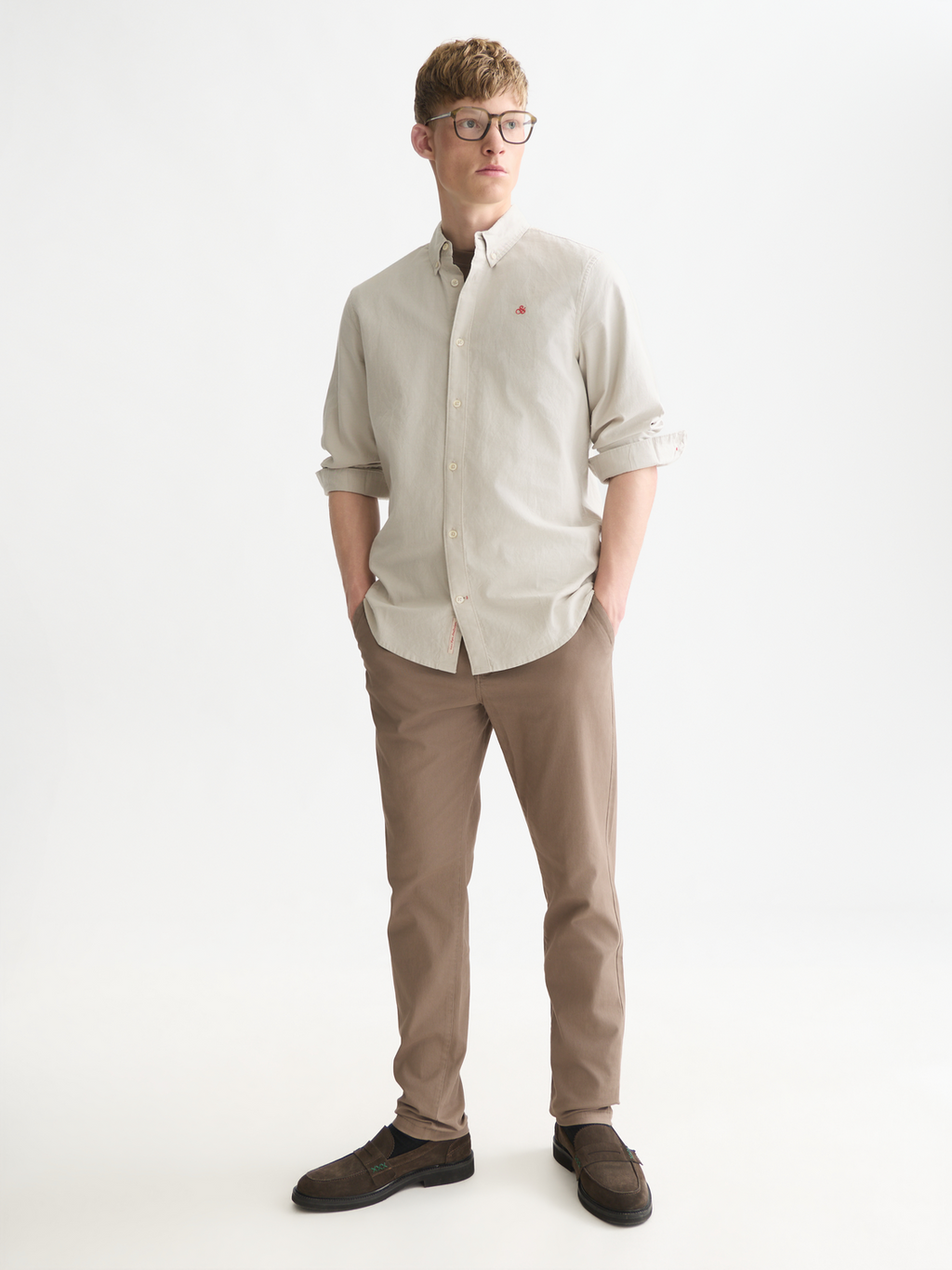 Seasonal Essentials Cotton Oxford Shirt