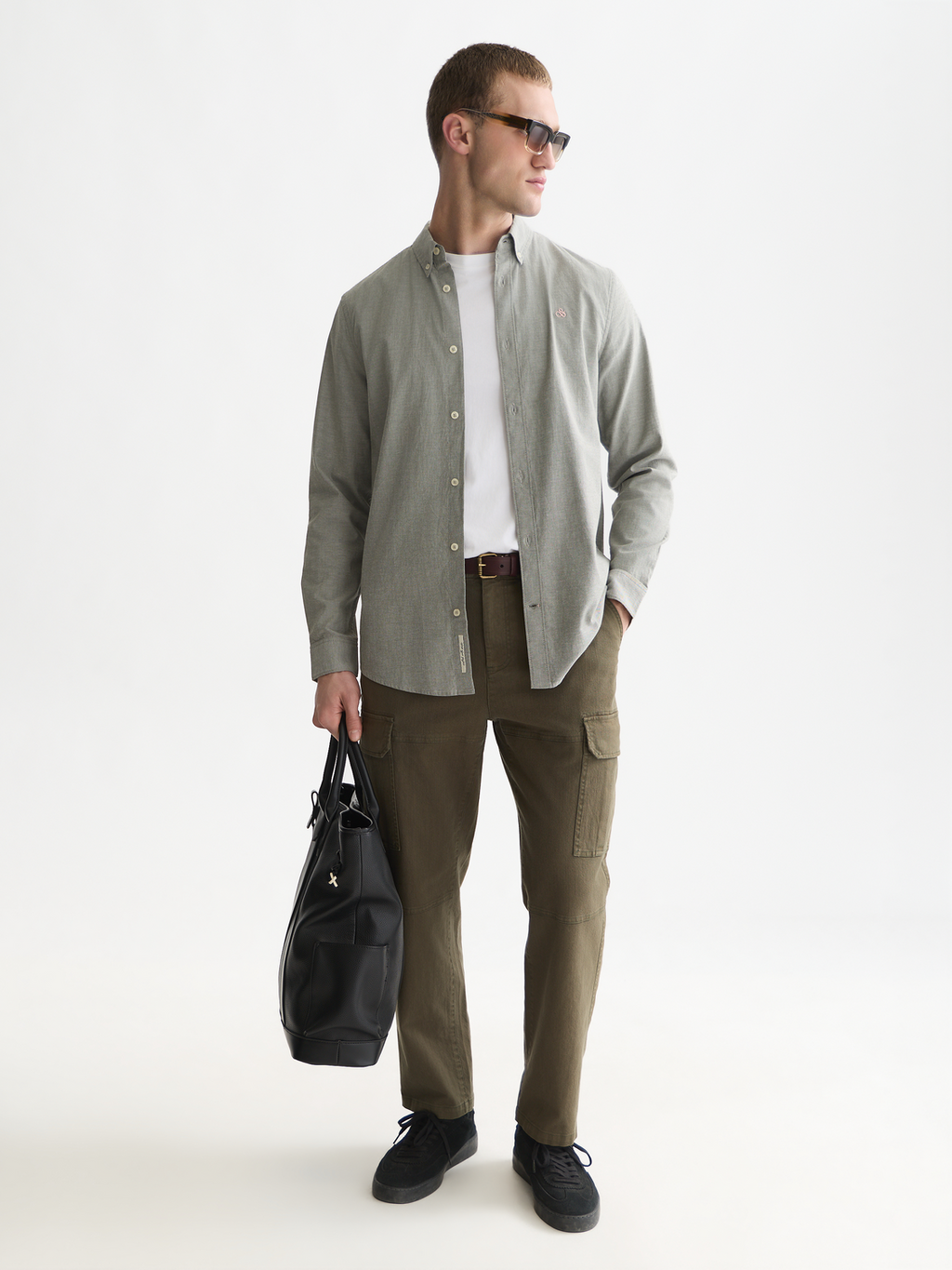 Seasonal Essentials Cotton Oxford Shirt