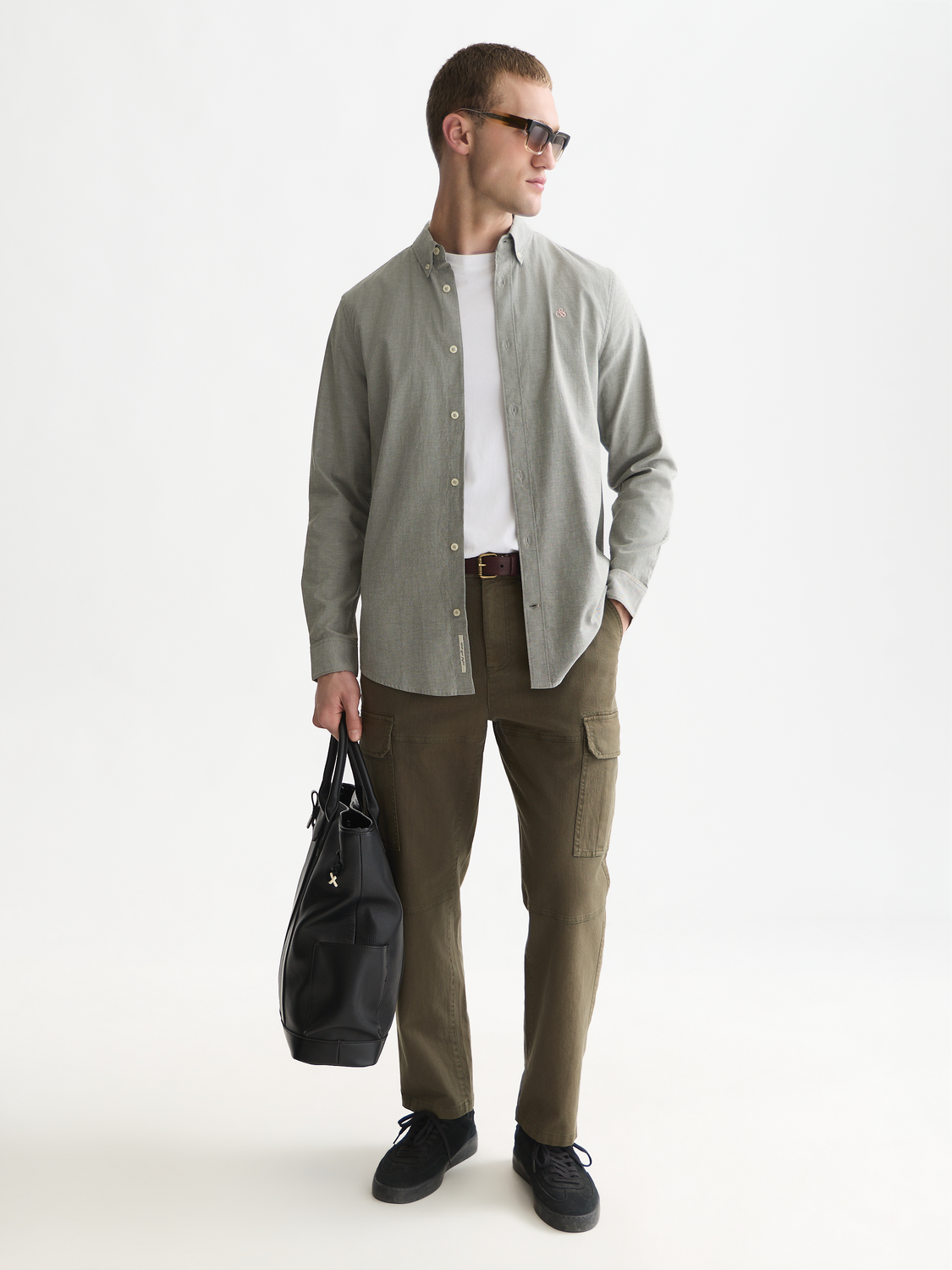 Seasonal Essentials Cotton Oxford Shirt