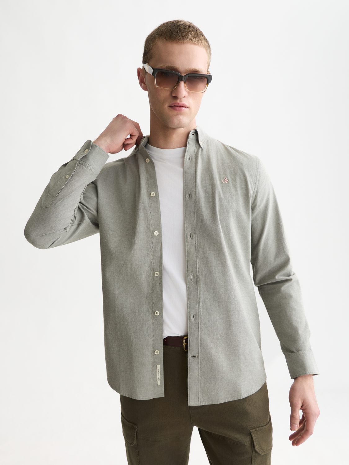 Seasonal Essentials Cotton Oxford Shirt