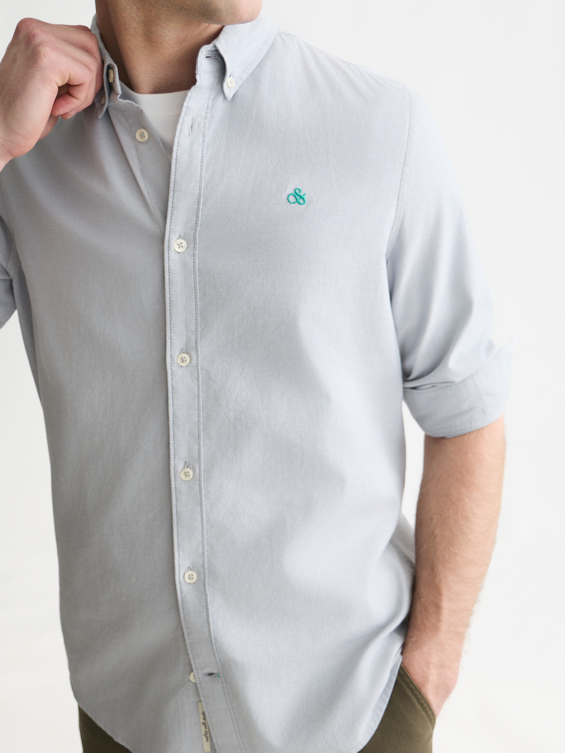 Seasonal Essentials Cotton Oxford Shirt