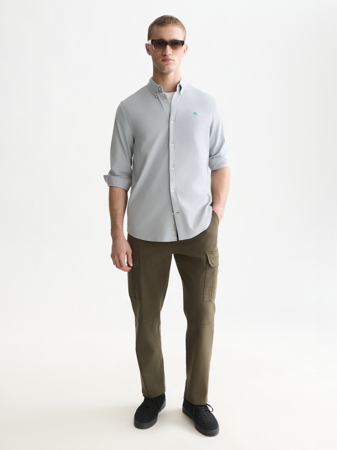 Seasonal Essentials Cotton Oxford Shirt