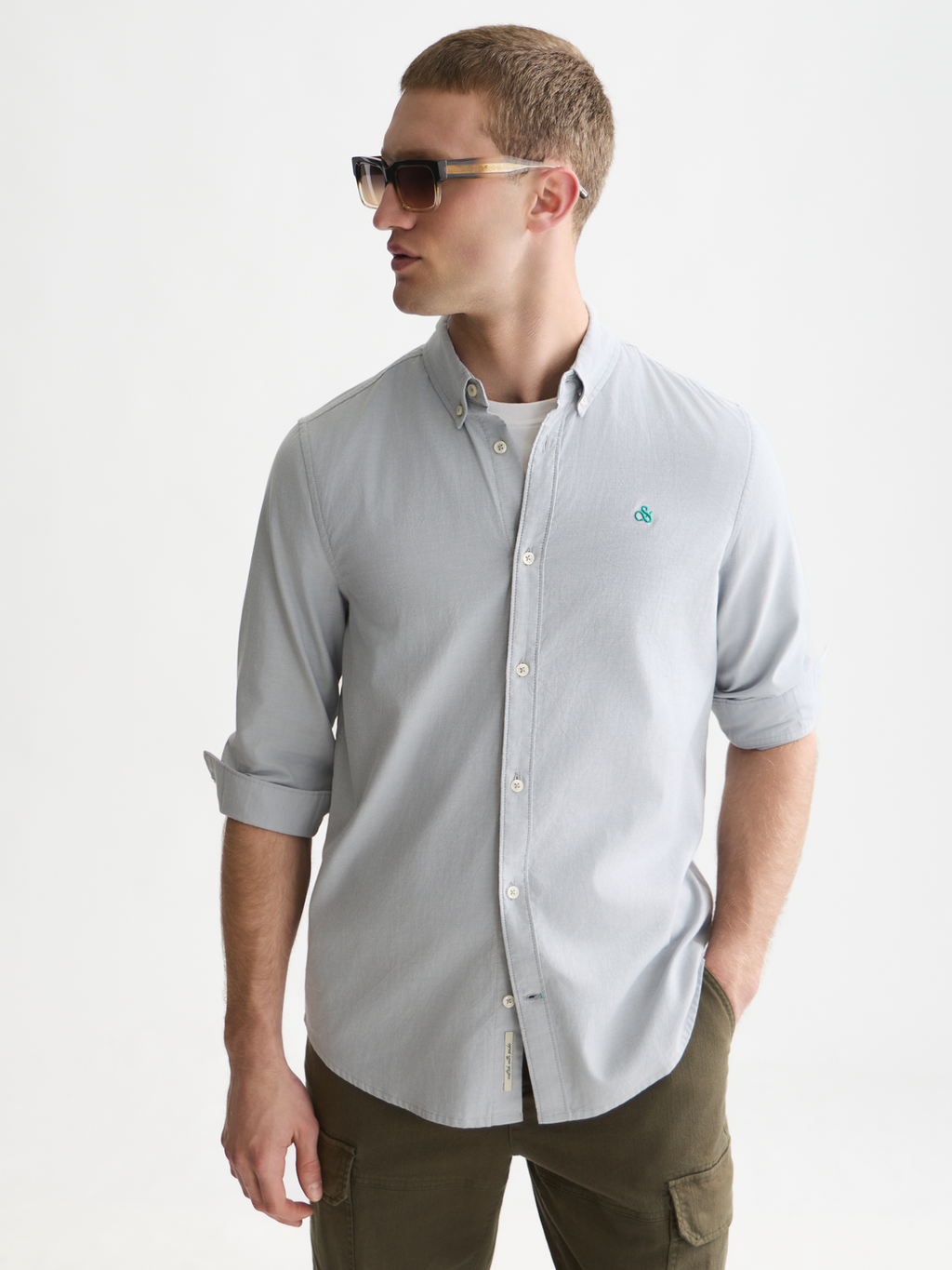 Seasonal Essentials Cotton Oxford Shirt