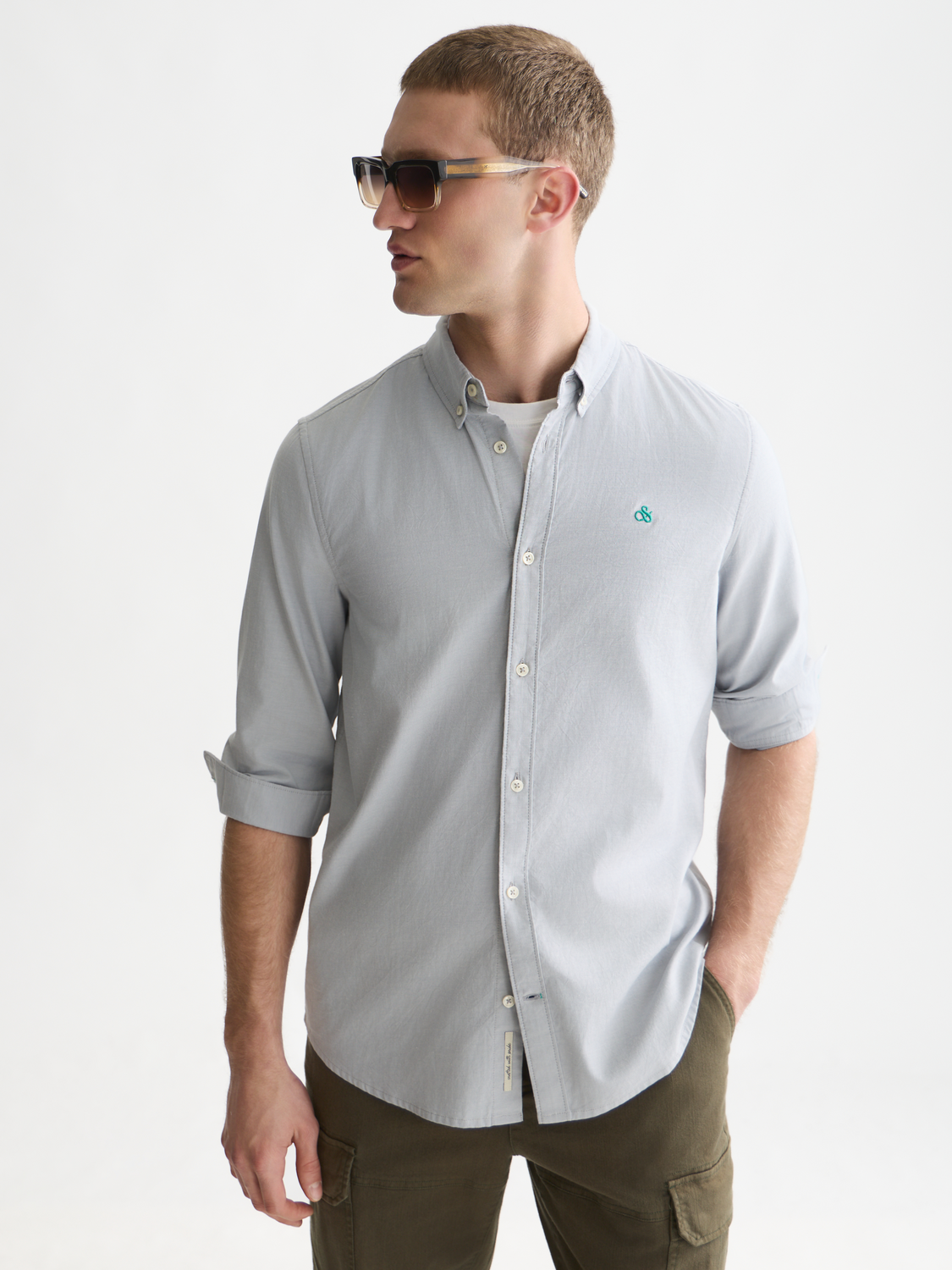Seasonal Essentials Cotton Oxford Shirt
