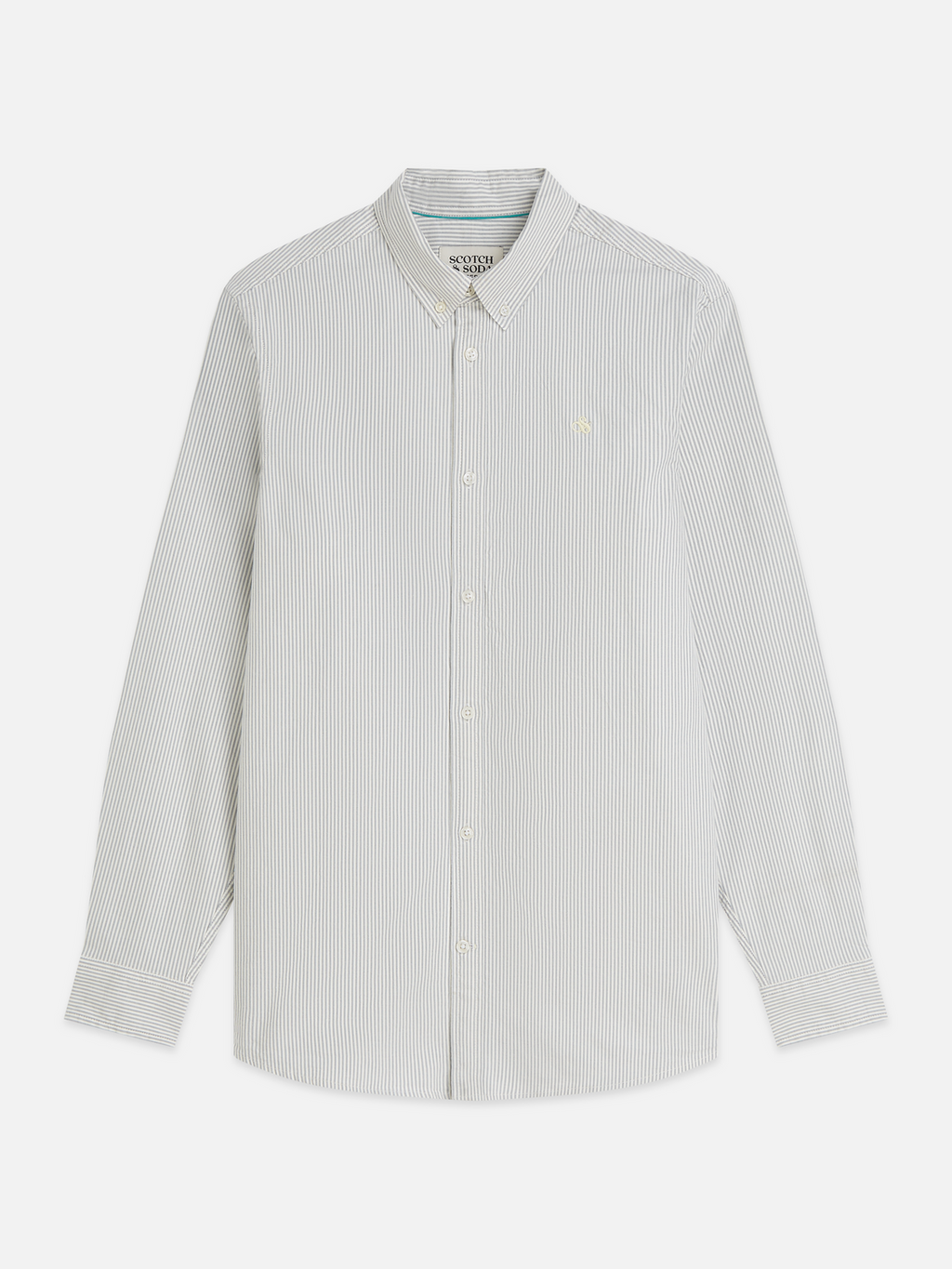 Seasonal Essentials Cotton Oxford Striped Shirt