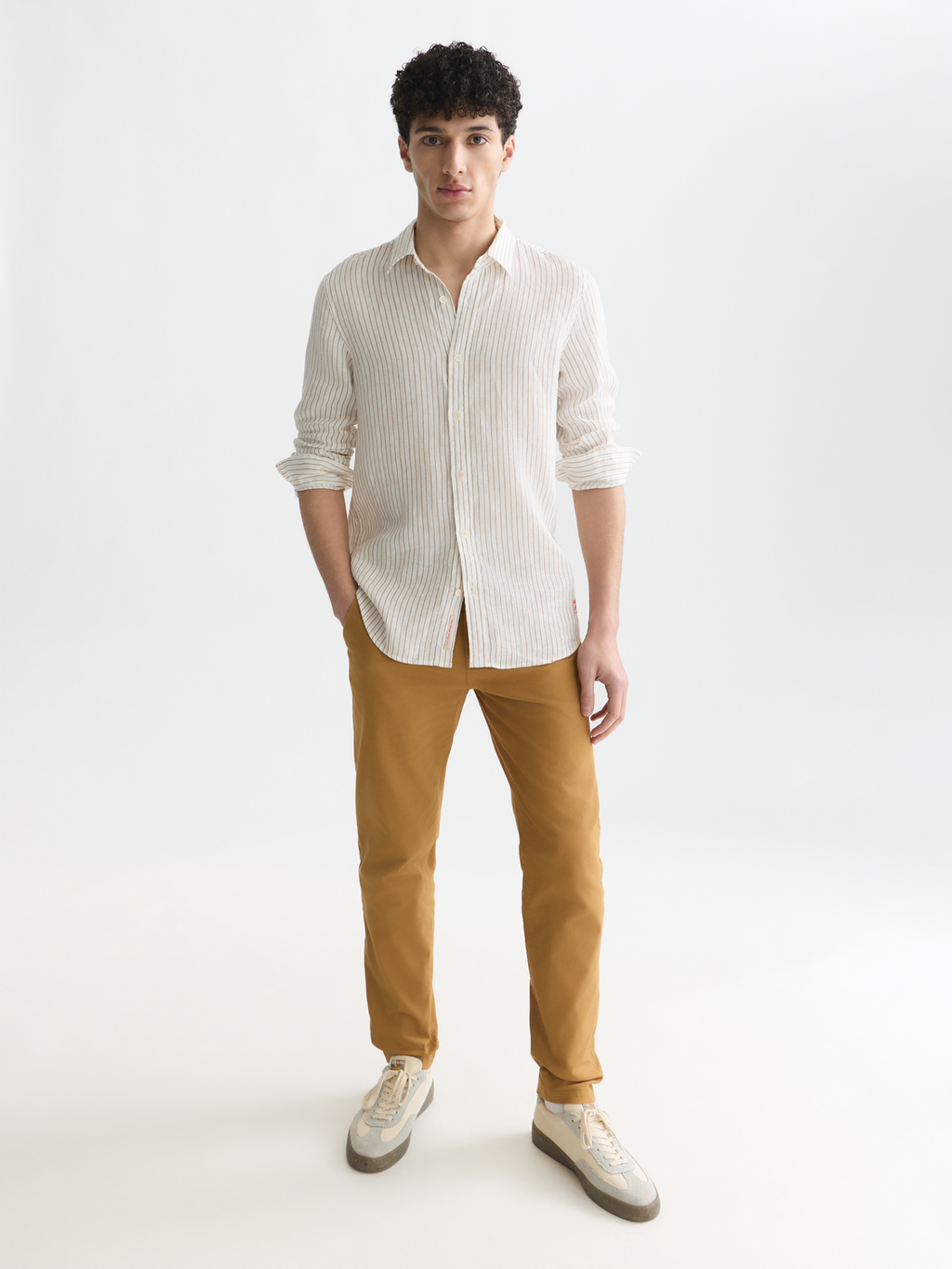 Striped linen shirt