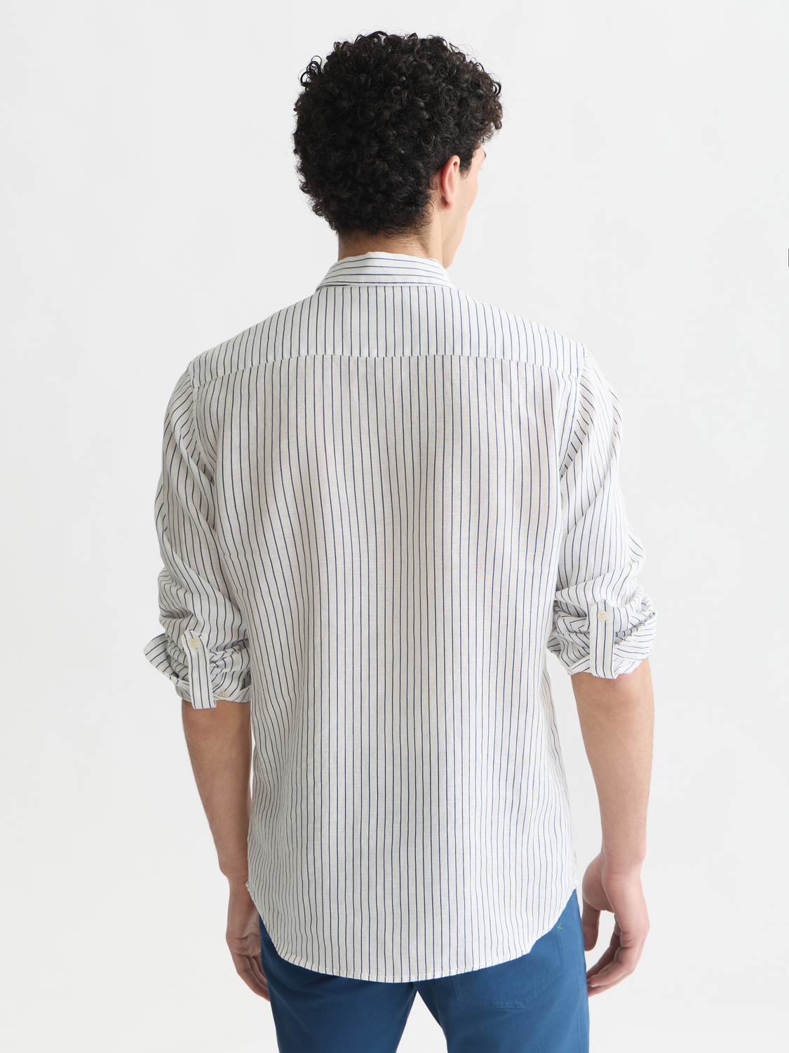 Striped linen shirt