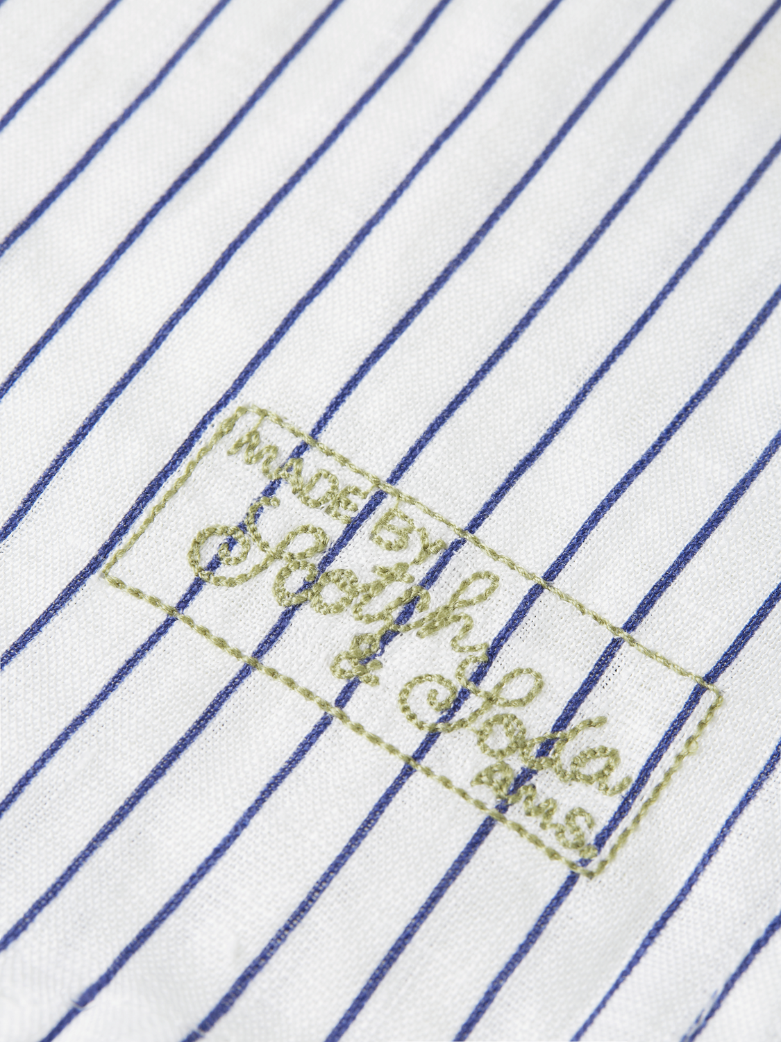 Striped linen shirt