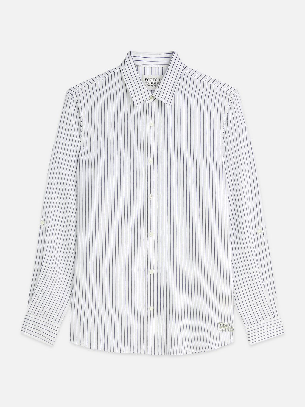 Striped linen shirt