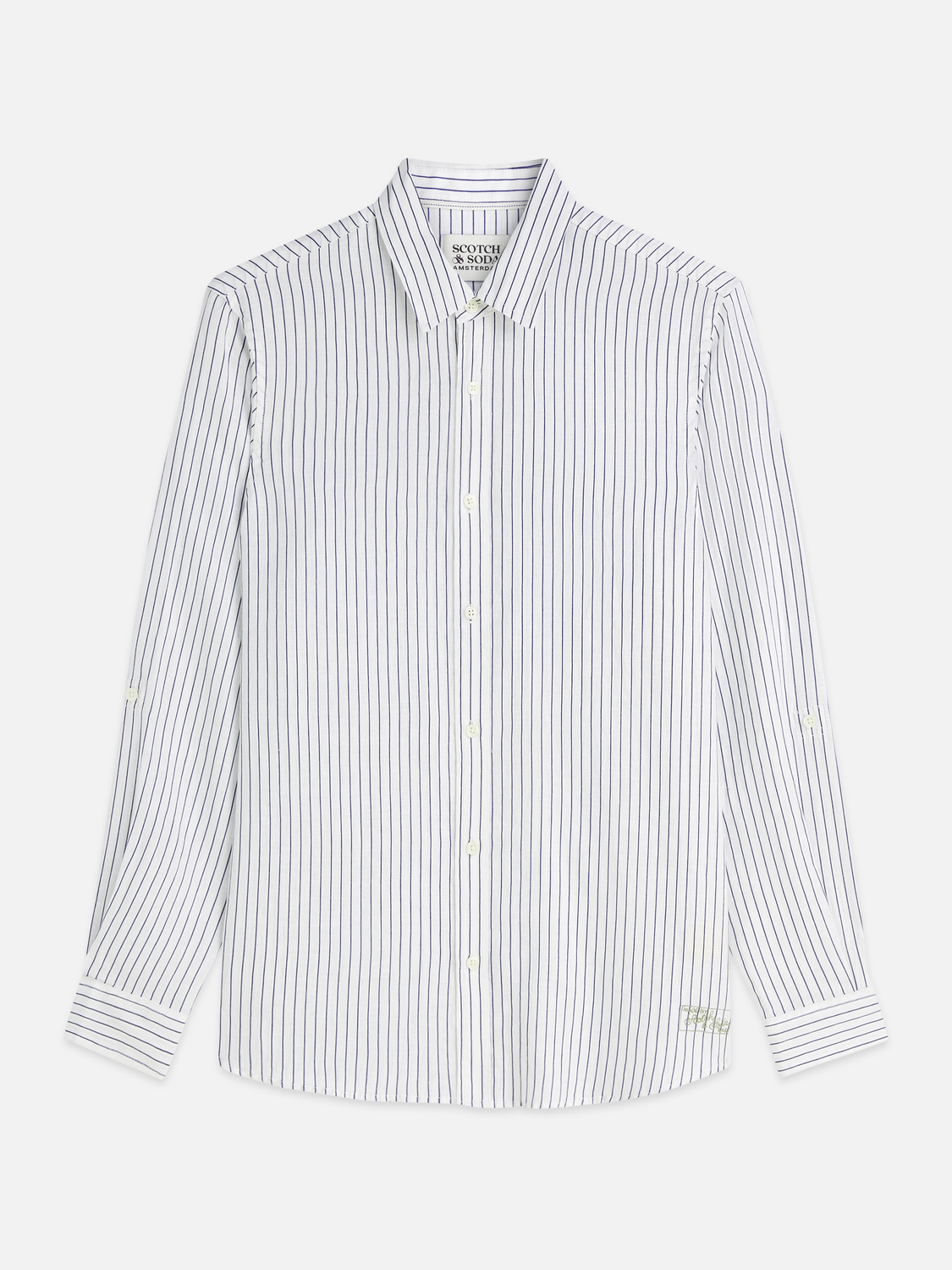 Striped linen shirt