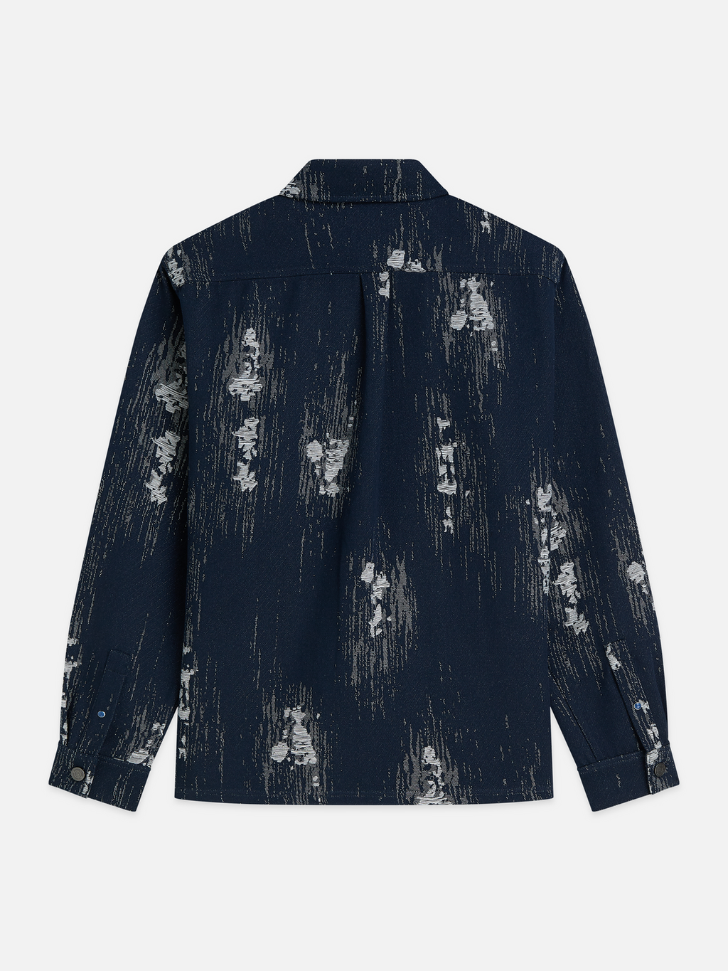 Jacquard Cotton-Blend Relaxed Overshirt