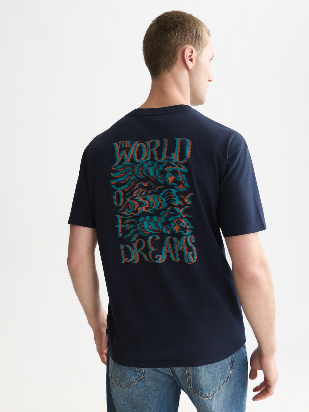 Printed Artwork Cotton Relaxed T-Shirt