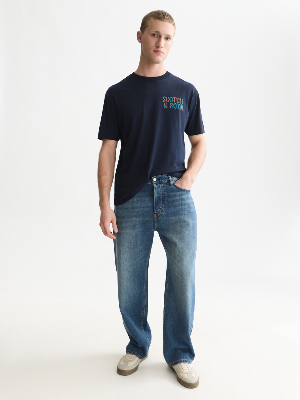 Printed Artwork Cotton Relaxed T-Shirt