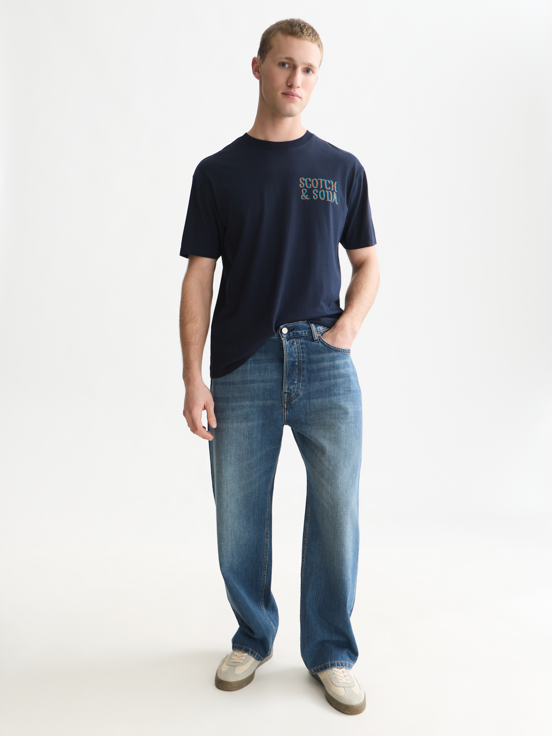 Printed Artwork Cotton Relaxed T-Shirt