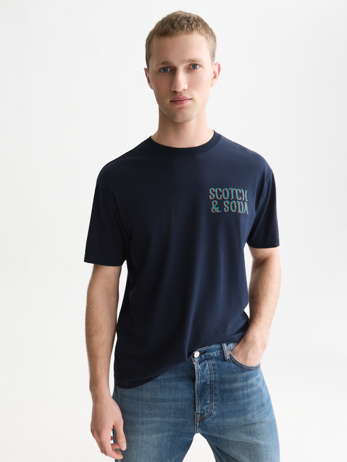 Printed Artwork Cotton Relaxed T-Shirt