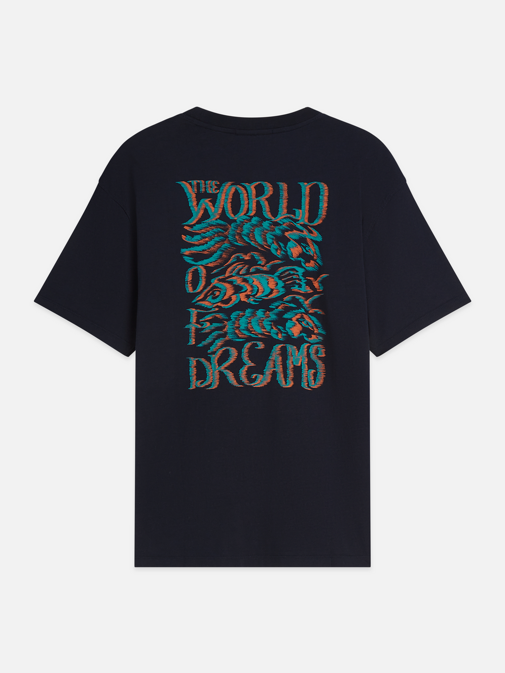 Printed Artwork Cotton Relaxed T-Shirt
