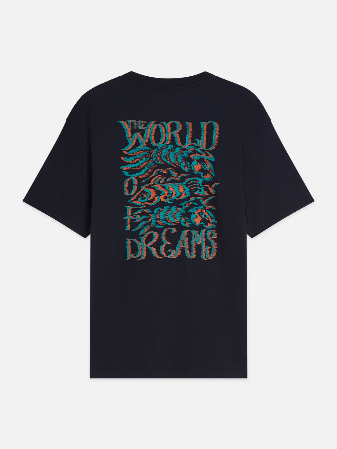 Printed Artwork Cotton Relaxed T-Shirt