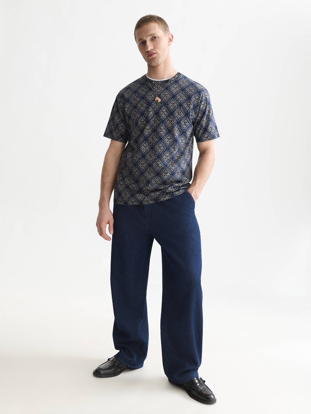 Printed Organic Cotton Relaxed T-Shirt