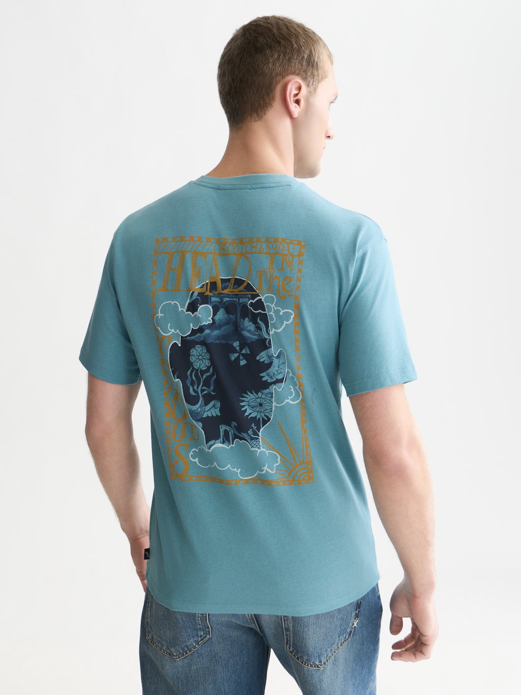 Printed Artwork Cotton Relaxed T-Shirt