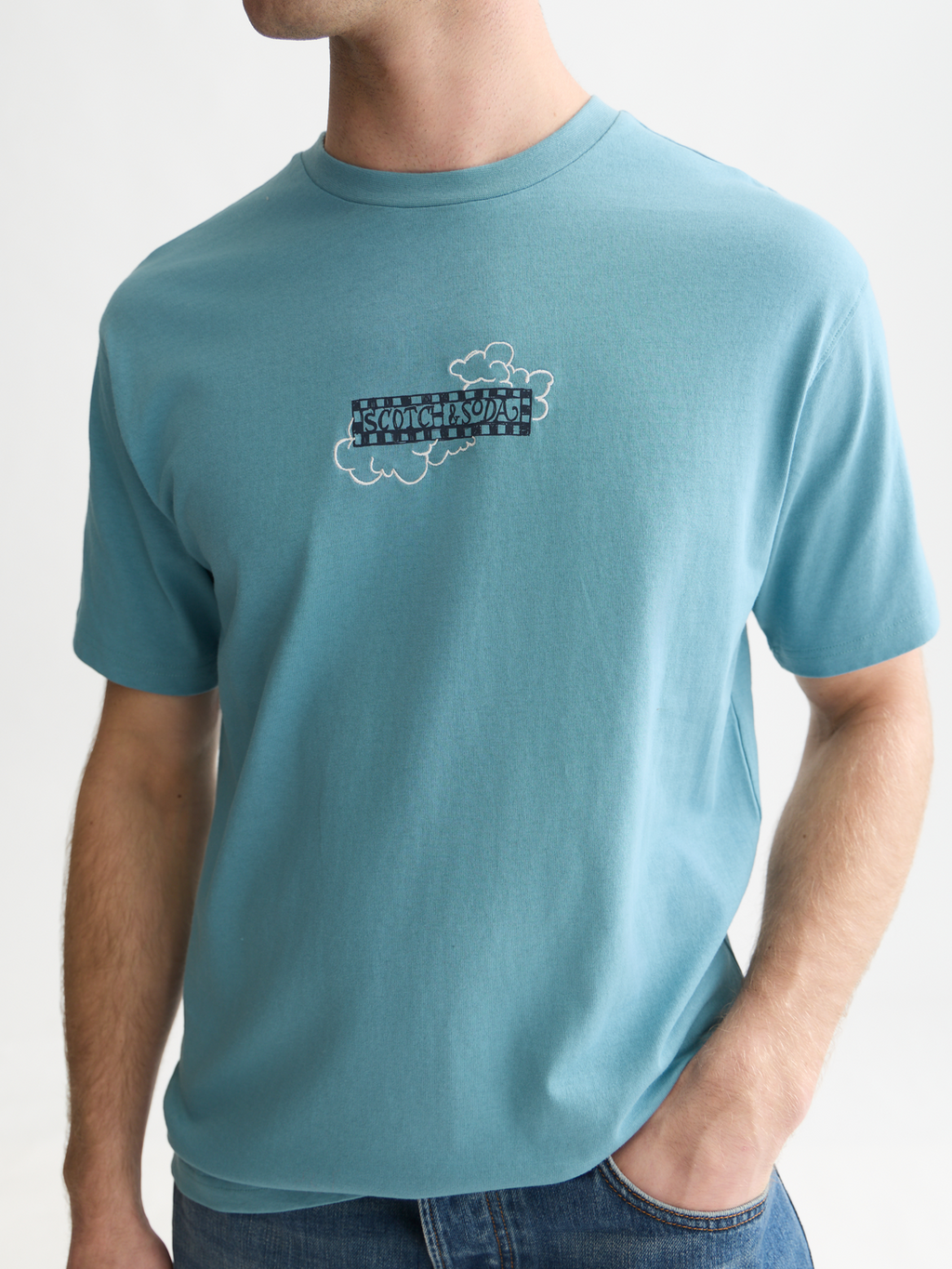 Printed Artwork Cotton Relaxed T-Shirt