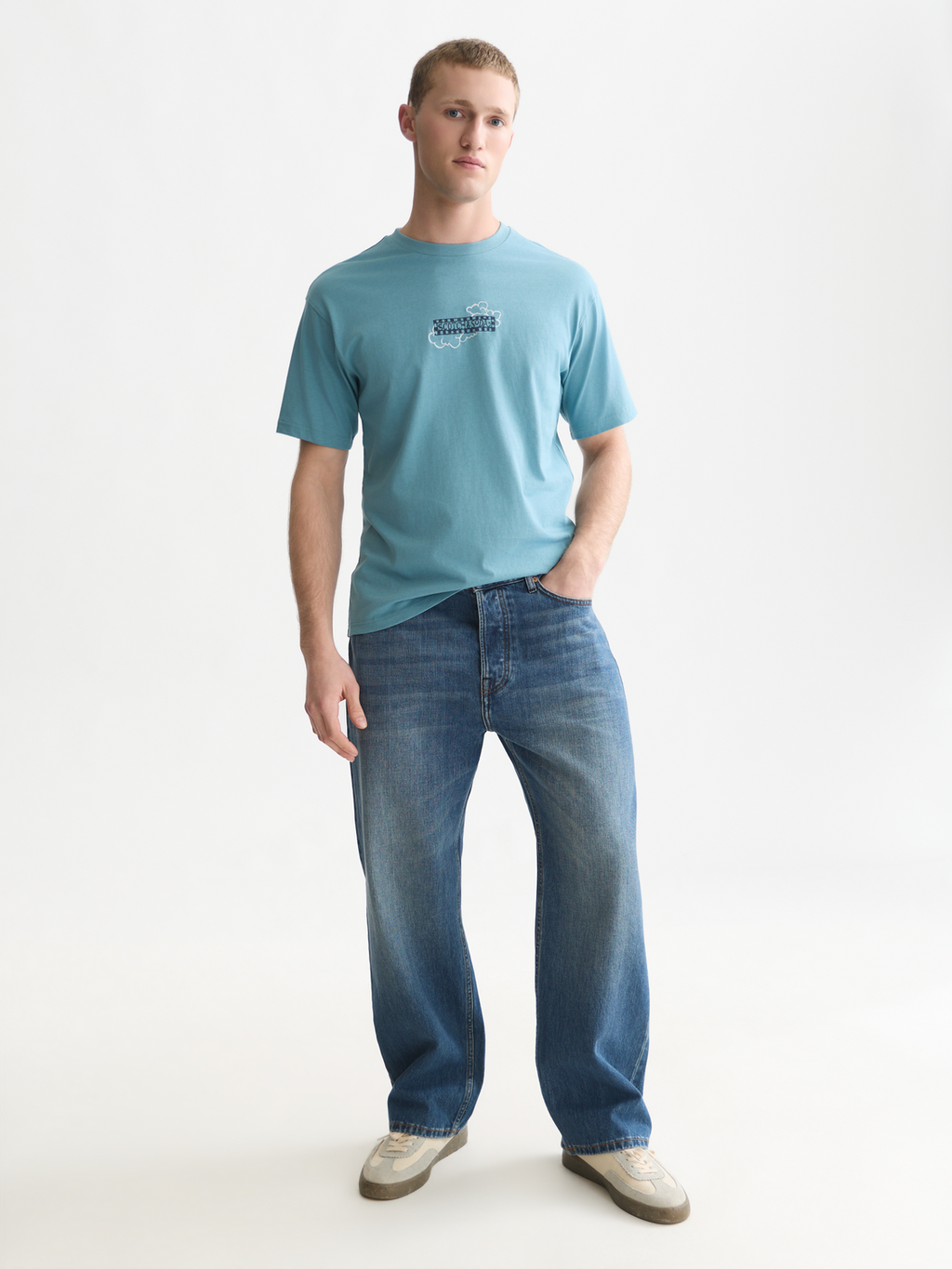 Printed Artwork Cotton Relaxed T-Shirt