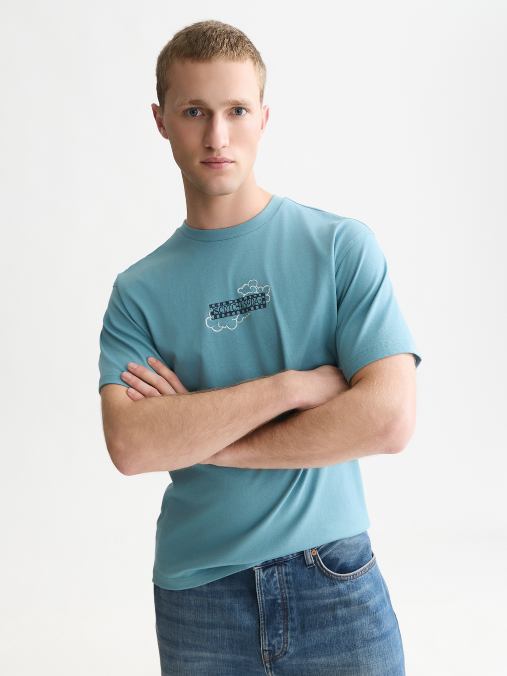Printed Artwork Cotton Relaxed T-Shirt