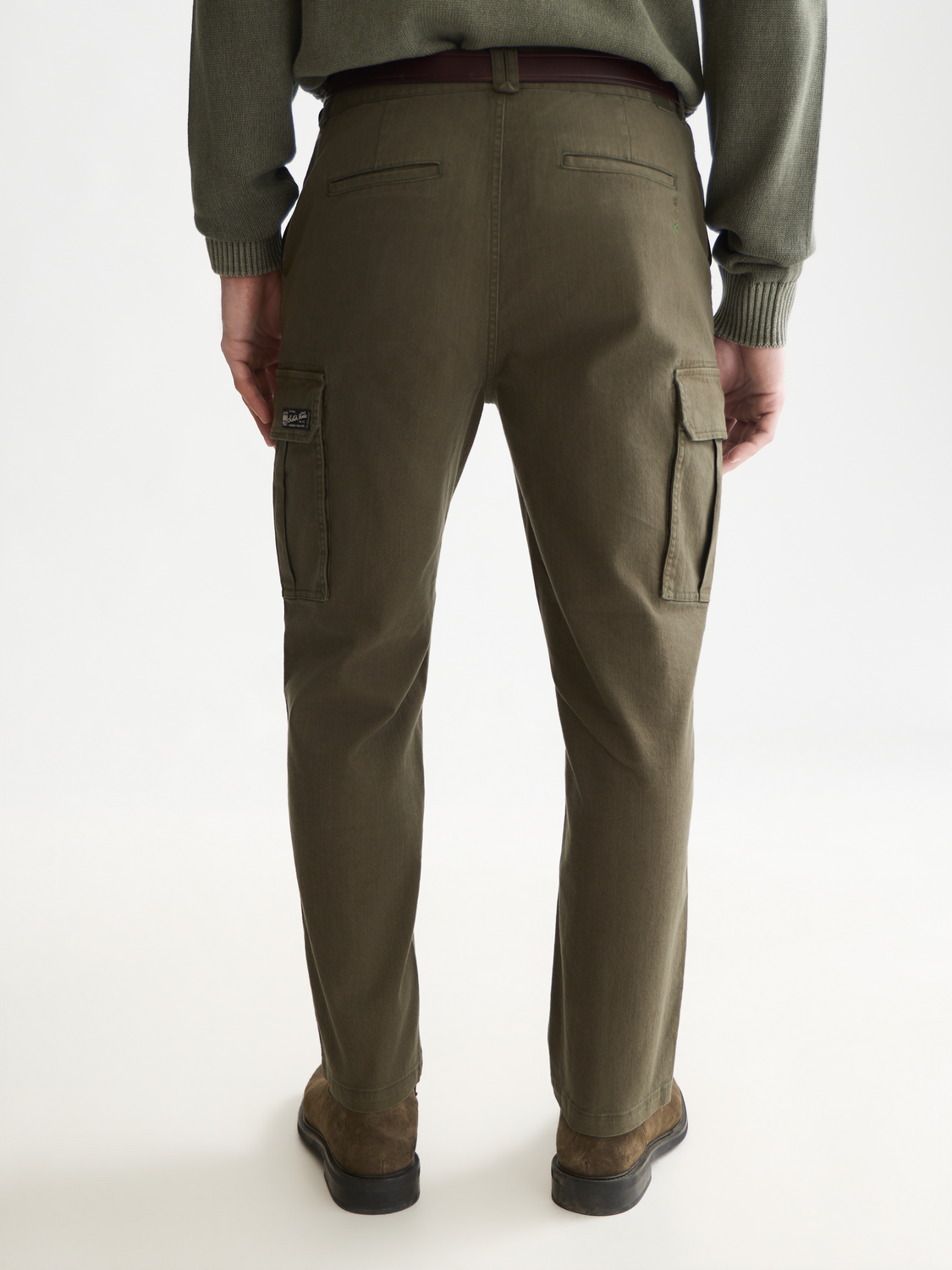 The Harper Stretch Cotton Twill Cargo Pant