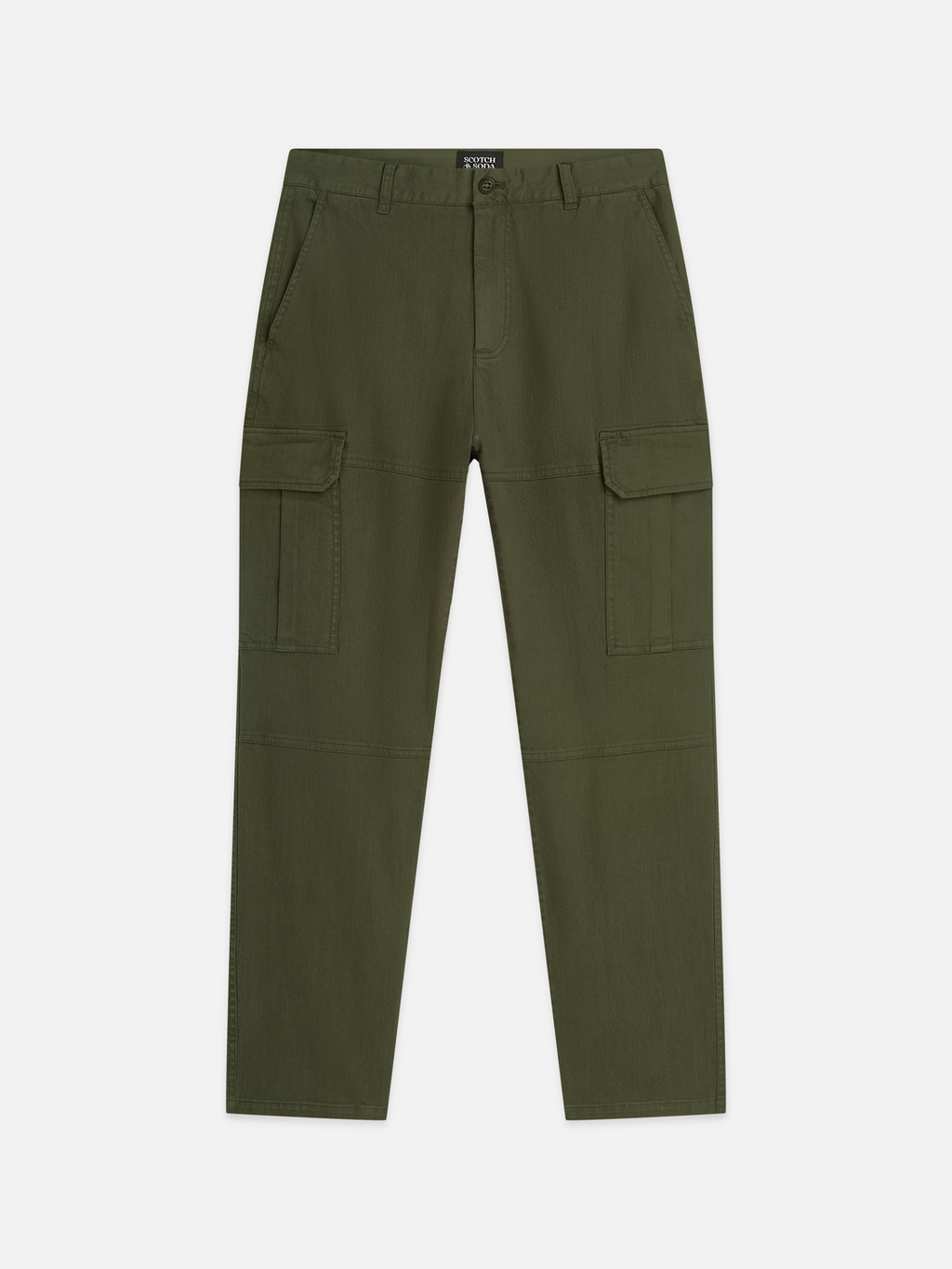 The Harper Stretch Cotton Twill Cargo Pant
